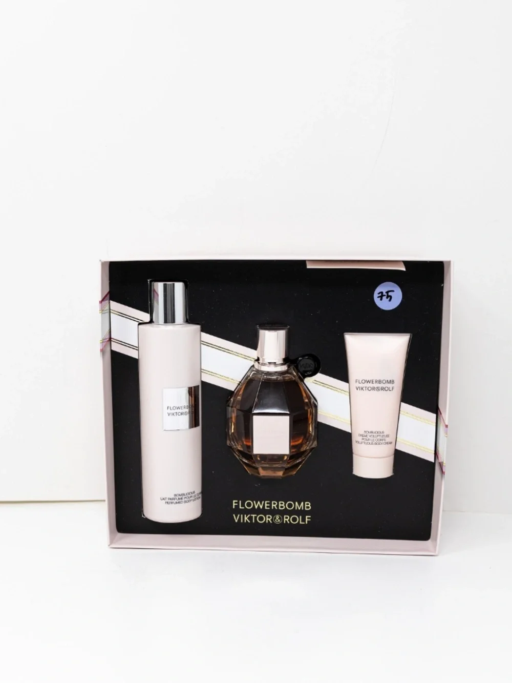 NEW Viktor & Rolf Flowerbomb  Body Lotion Perfume Creme Gift Set Full Size